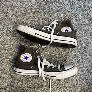Grey High Top Converse